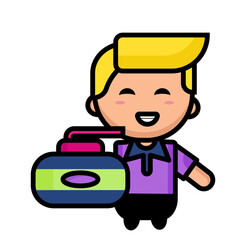 curling illustration