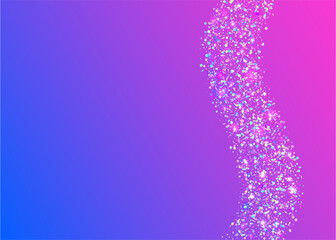 Carnaval Confetti. Modern Dust. Pink Glare Glitter. Disco Isolated Backdrop. Unicorn Burst. Digital Ribbon. Light Pattern. Party Sparkle. Purple Carnaval Confetti