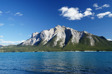 Beautiful landscape near Abraham lake in Alberta, Canada 