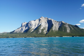 Beautiful landscape near Abraham lake in Alberta, Canada 