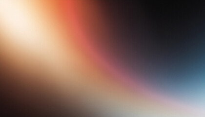 Fototapeta premium vibrant grunge background featuring a dynamic color gradient of blue, orange, red, and black. The grainy noise texture adds depth, making it perfect for creative design projects seeking a striking vis