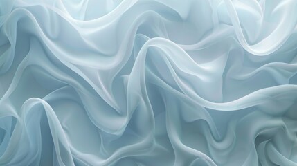 Obraz premium Elegant Flowing Fabric Generative AI