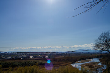 高台からの風景