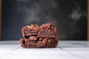 NY Style homemade cookies half double fudge chocolate
