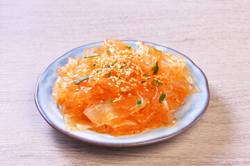 Chinese traditional cuisine - Spicy liangpi    