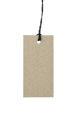 Paper tag mockup