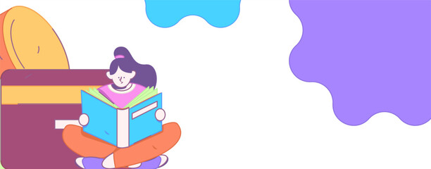 Internet financial management investment flat vector concept operation hand drawn illustration
