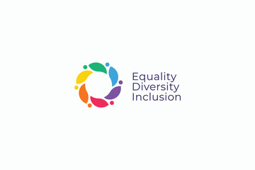 Equality Diversity Inclusion Logo Issue Human Rights Peace Group Community Social Respect