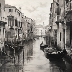 Coloring page famous Venice