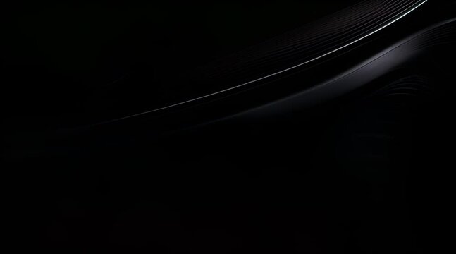 Dark deep black dynamic abstract vector background with diagonal lines. Modern creative halftone premium gradient