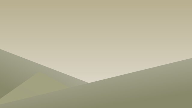 Abstract background flat geometric style. Vintage geometry gradient background with artichoke, khaki, and grullo colors 