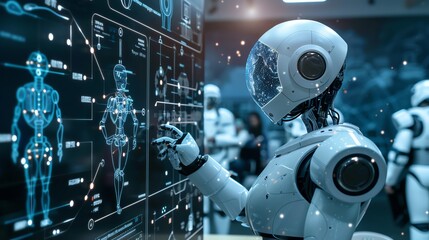 A smart classroom with AI tutors and personalized learning plans