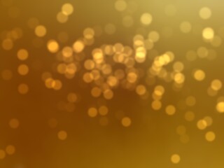 abstract background with gold bokeh