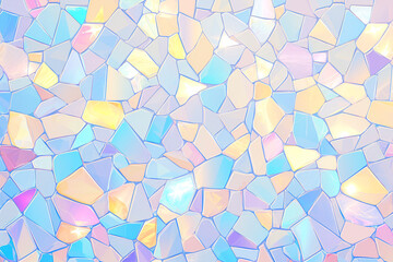 abstract rainbow mosaic background