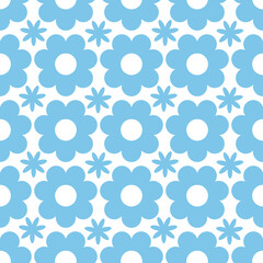 seamless pattern with flowers
