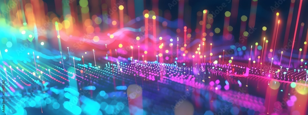 Poster d rendered frequency allocation graph for spectrum management
