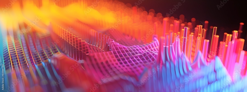 Poster d rendering of frequency allocation in spectrum management