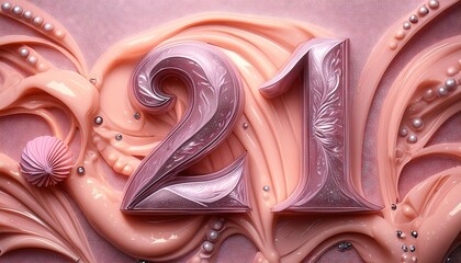 21st Birthday Celebration in Pink Theme