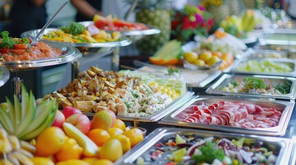 fruit and vegetables in a market