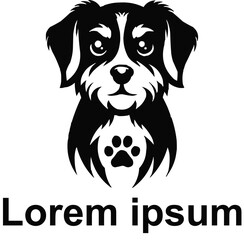 vector pet logo design 