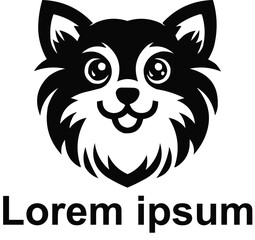 vector pet logo design 