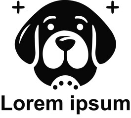 vector pet logo design 