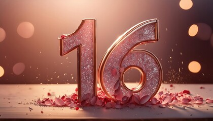 Elegant Pink Sweet 16 Birthday Celebration