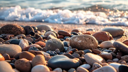 Obraz premium Seaside Pebble Collection