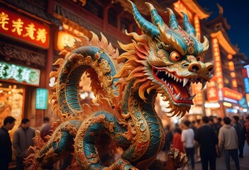 Fototapeta premium Dragon from china