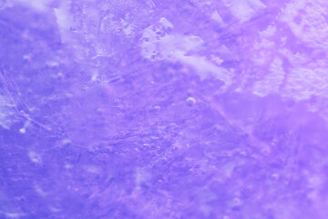 Ice surface texture macro shot as background