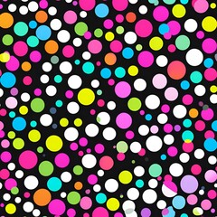neon white dots, png, clear background - 1