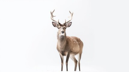 Deer Isolated on white background
