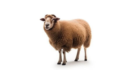 Sheep Isolated on white background