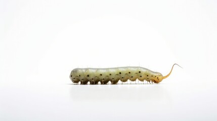 caterpillar Isolated on white background