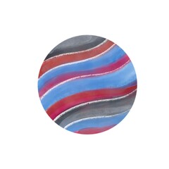 Set of Galaxy Clipart Painted in Watercolor