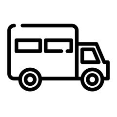 package expedition car cutline icon