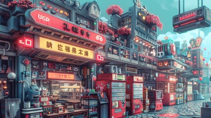 Game World Illustration