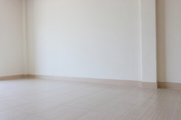 empty white room