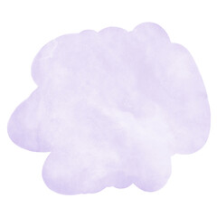 Watercolour Blob Abstract Shape Decor