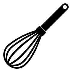 whisk isolated on white