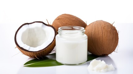 coconut Isolated on white background