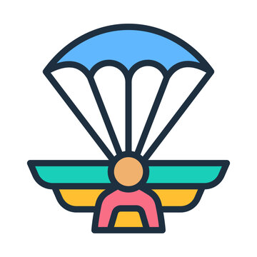 recommend clip art: Paratrooper Icon
