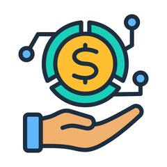 Asset Allocation Icon