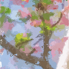 Oil paintings of flowers and various flowers, roses, peonies, lotus leaves, cats and dogs, and beautiful illustrations for weddings