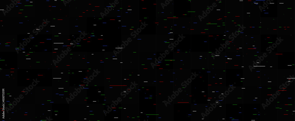 Poster tv video noise texture template. rippled video tape background. glitch vhs pixel noise wallpaper. lo