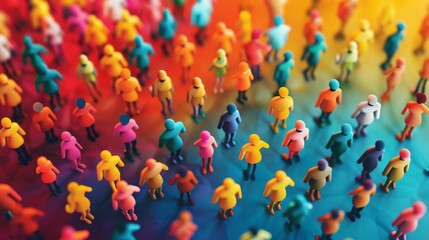 Global Perspectives on Aging Population and Youth Initiatives in Vibrant Visuals with Ample Text Space for Statistics