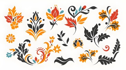 abstract floral background