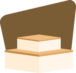 Product Podium Stage Element
