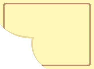 Peeling Sticker Element