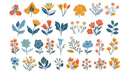 pattern with flowers